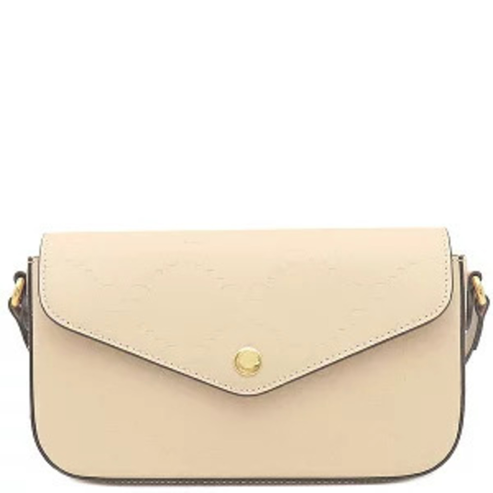 Gucci GG Leather Shoulder Bag Beige Super - Picture 2 of 6